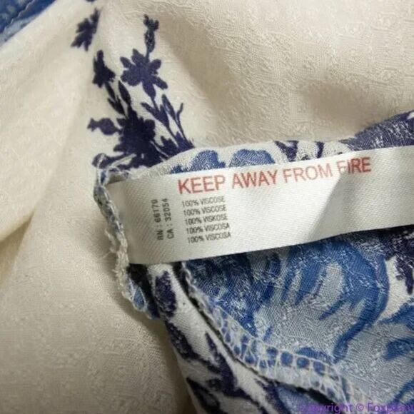 New! Free People Get To You Printed Maxi Dress Ivory Blue, L - Picture 14 of 16